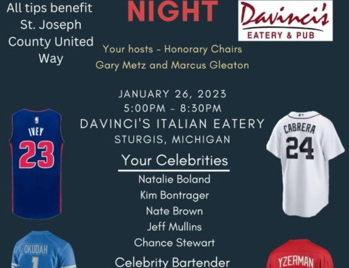 Davinci’s Celebrity Waiter and Waitress night