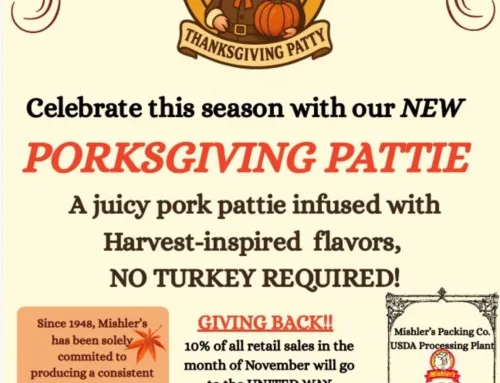 Celebrate the season with Mishler’s new Porksgiving Pattie